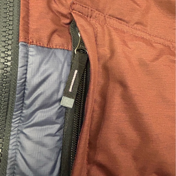 Prana Men's Tanner Down Fill Puffer Jacket XL Deadstock Steel Gray Terra Cotta - Picture 14 of 15